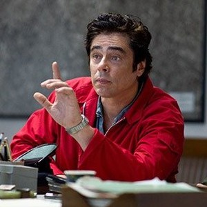 Benicio Del Toro as Sauncho Smilax, Esq in "Inherent Vice."