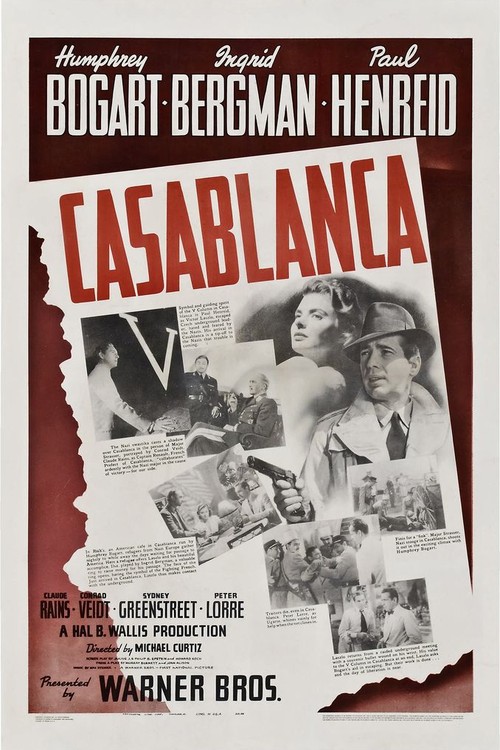 Casablanca poster