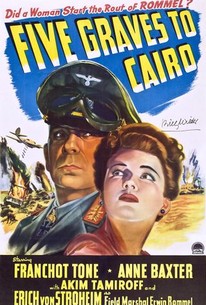 Poster for Five Graves to Cairo