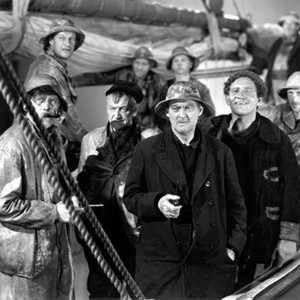 CAPTAINS COURAGEOUS, Christian Rub, Charley Grapewin, (aka Charles Grapewin), Lionel Barrymore, Mickey Rooney, Spencer Tracy, John Carradine, 1937
