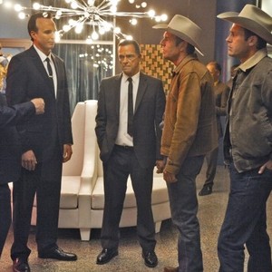 Vegas, from left: Michael Chiklis, Kai Lennox, James Russo, Dennis Quaid, Jason O'Mara, 09/25/2012, ©CBS