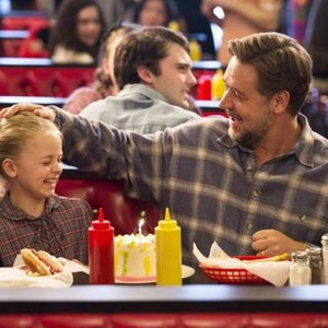 FATHERS AND DAUGHTERS, (aka PADRI E FIGLIE), from left: Kylie Rogers, Russell Crowe, 2015. /© Vertical Entertainment