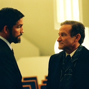 Jim Caviezel and Robin Williams in The Final Cut. photo 15