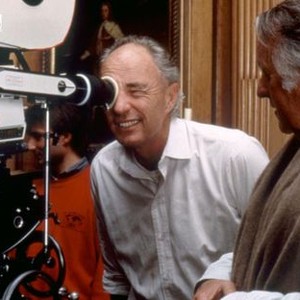 PRINCESS CARABOO, director Michael Austin, cinematographer Freddie Francis, on set, 1994. (c)TriStar Pictures