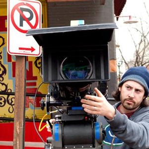 UP IN THE AIR, director Jason Reitman, on set, 2009. Ph: Dale Robinette/©DreamWorks Pictures