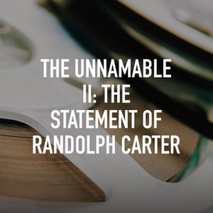 The Unnamable II: The Statement of Randolph Carter photo 2