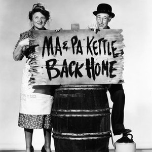 MA AND PA KETTLE BACK ON THE FARM, from left, Marjorie Main, Percy Kilbride, 1951