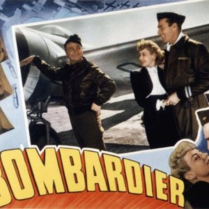 BOMBARDIER, Randolph Scott, Walter Reed, Pat O'Brien, Eddie Albert, Anne Shirley, 1943