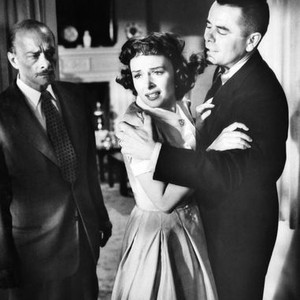 RANSOM!, from back: Robert Keith, Donna Reed, Glenn Ford, 1956