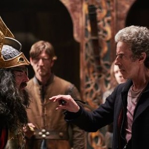 Doctor Who, David Schofield (L), Peter Capaldi (R), 'The Girl Who Died', Season 9, Ep. #5, 10/17/2015, ©BBC