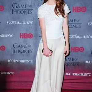 Rose Leslie at arrivals for HBO''s GAME OF THRONES Fourth Season Premiere, Avery Fisher Hall at Lincoln Center, New York, NY March 18, 2014. Photo By: Gregorio T. Binuya/Everett Collection