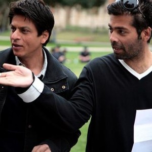 MY NAME IS KHAN, from left: Shahrukh Khan, director/producer Karan Johar, on set, 2010. TM & copyright ©Fox Searchlight. All rights reserved