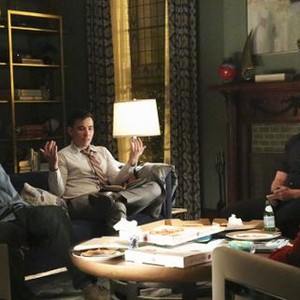 How To Get Away With Murder, Alfie Enoch (L), Conrad Ricamora (C), Jack Falahee (R), 'There's My Baby', Season 2, Ep. #14, 03/10/2016, ©ABC