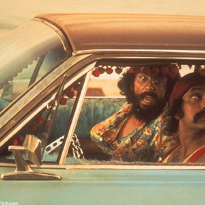 A scene from "UP IN SMOKE."