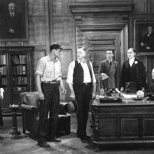 SONS OF STEEL, Aileen Pringle, Charles Starrett, Frank LaRue, William Bakewell, Holmes Herbert, Walter Walker, 1934