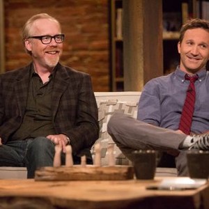 Talking Dead, Breckin Meyer (L), Adam Savage (R), Internment, Season 3, Ep. #5, 11/10/2013, ©AMC