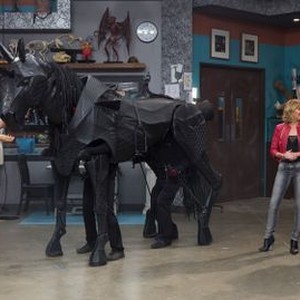 Jim Henson's Creature Shop Challenge, John Criswell (L), Brian Henson (R), 'Life In Motion', Season 1, Ep. #5, 04/22/2014, ©SYFY