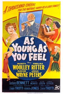 Poster for As Young as You Feel