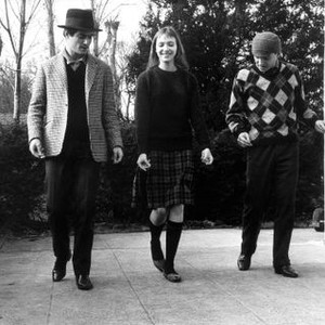 BAND OF OUTSIDERS, (aka BAND A PART), from left: Sami Frey, Anna Karina, Claude Brasseur, 1964