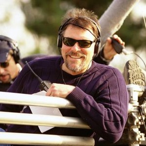 CLOCKSTOPPERS, Director Jonathan Frakes on the set, 2002 (c) Paramount.  .