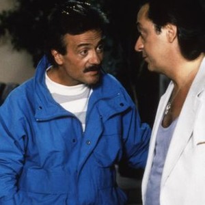 WEEKEND AT BERNIE'S, from left: Terry Kiser, Don Calfa, 1989, TM & Copyright (c) 20th Century Fox Film Corp.