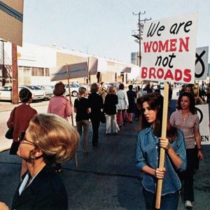 STAND UP AND BE COUNTED, Lee Purcell (carrying sign), 1972