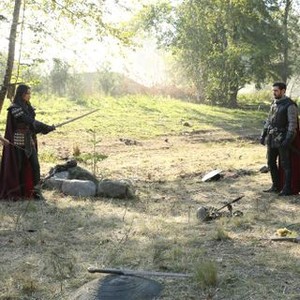 Once Upon a Time, Jamie Chung (L), Liam Garrigan (C), Rebecca Mader (R), 'Broken Heart', Season 5, Ep. #9, 11/29/2015, ©ABC