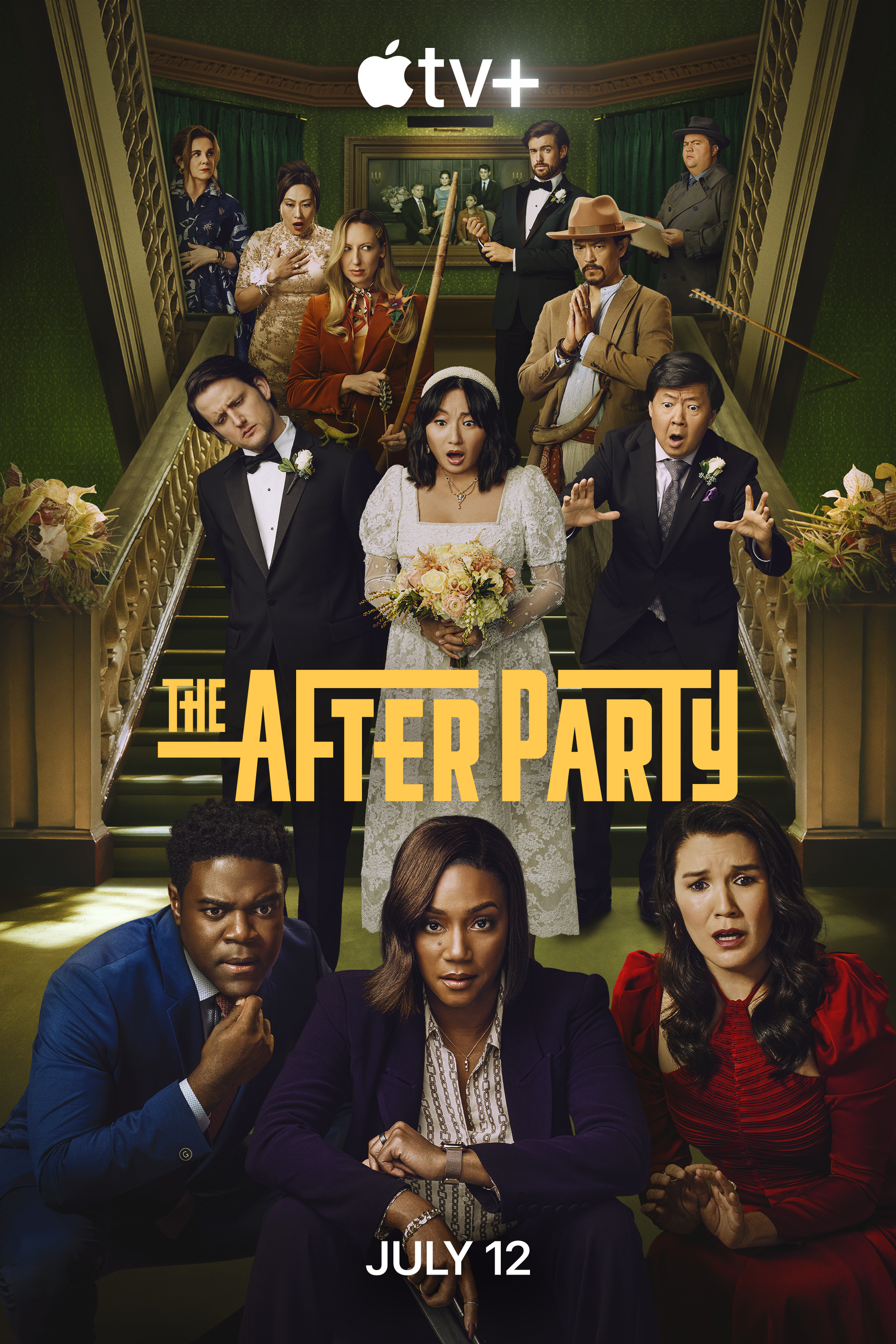 Apple's global hit murder-mystery comedy “The Afterparty” renewed