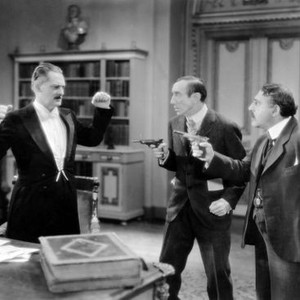 ARSENE LUPIN, Lionel Barrymore, George Davis, Henry Armetta, 1932