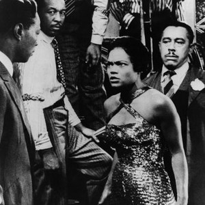 ST. LOUIS BLUES, Nat King Cole, (left), Eartha Kitt, Cab Calloway, 1957