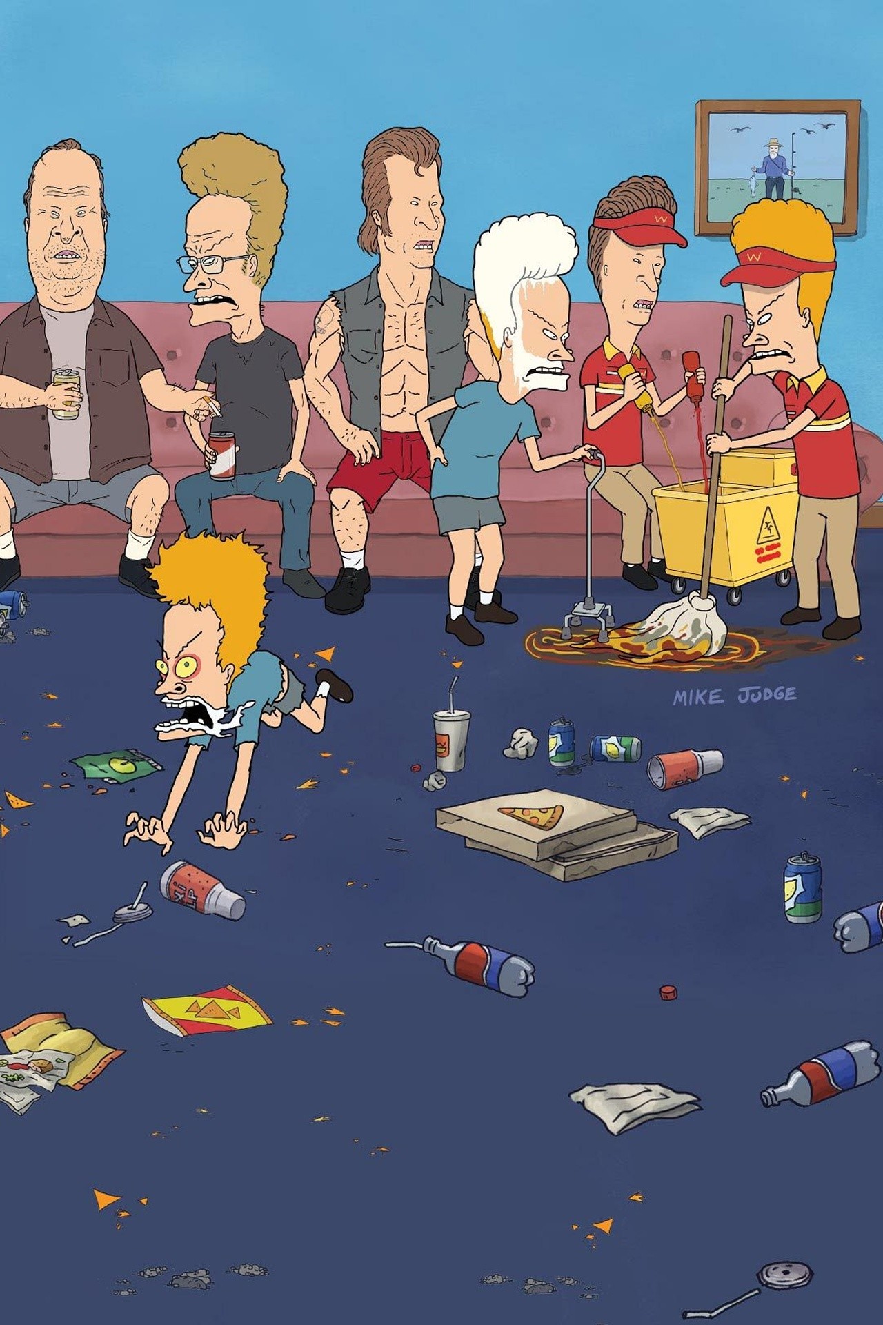 No. 19 Beavis and Butt-head フィギュア カエル付き No. 19 Beavis and Butt-head フィギュア カエル付き No. 19