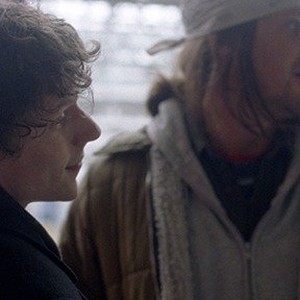 (L-R) Jesse Eisenberg as David Lipsky and Jason Segel as David Foster Wallace in "The End of the Tour." photo 11