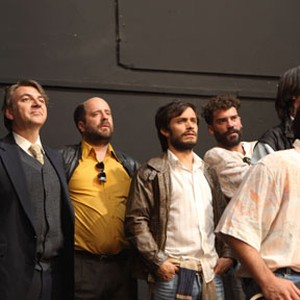 Gael García Bernal (center) as René Saavedra in "No."