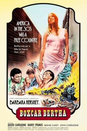 Boxcar Bertha poster