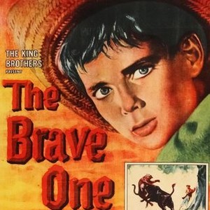THE BRAVE ONE-1956-LOBBY CARD-DRAMA-BULL FIGHTING-MICHEL RAY NM