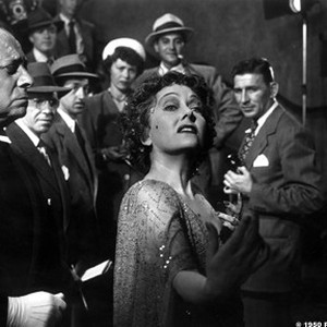 A scene from the film "Sunset Boulevard."