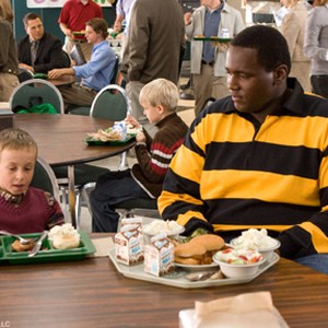 (L-R) Jae Head as S.J. and Quinton Aaron as Michael Oher in "The Blind Side." photo 18