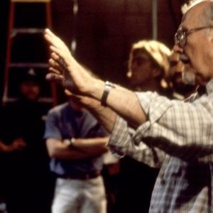 THE PLAYER, director Robert Altman on set, 1992, (c)Fine Line Features