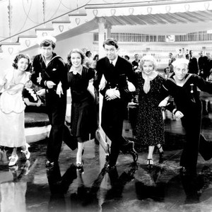 BORN TO DANCE, Frances Langford, Buddy Ebsen,  Eleanor Powell, James Stewart, Una Merkel, Sid Silvers, 1936