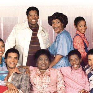 Johnny Brown, Ja'net DuBois and Janet Jackson (top row, from left); BernNadette Stanis, Ben Powers, Esther Rolle, Jimmie Walker and Ralph Carter (bottom row, from left)