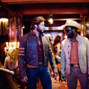 X-MEN ORIGINS: WOLVERINE, from left: Hugh Jackman, Will i Am, 2009. Ph: James Fisher, TM and ©Copyright 20th Century Fox Film Corp. All rights reserved.