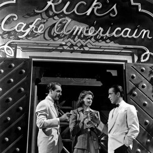CASABLANCA, Paul Henreid, Ingrid Bergman, Humphrey Bogart, 1942