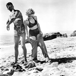 CLASH BY NIGHT, Keith Andes, Marilyn Monroe, 1952.