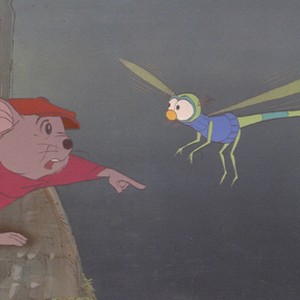 (L-R) Bernard and Evinrude in "The Rescuers."