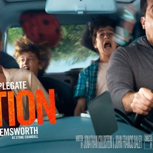VACATION, US advance poster, from left: Christina Applegate, Steele Stebbins, Skyler Gisondo, Ed Helms, 2015. © Warner Bros. Pictures
