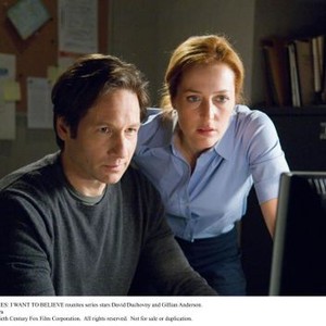 David Duchovny and Gillian Anderson in "The X-Files: I Want to Believe"