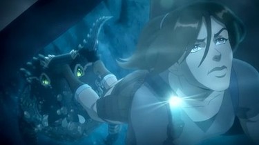 Tomb Raider: The Legend of Lara Croft: Season 1 Sneak Peek - Alligator Attack