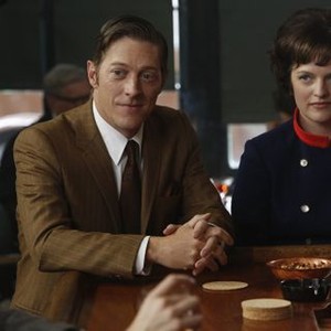 Mad Men, Kevin Rahm (L), Elisabeth Moss (R), 'To Have and to Hold', Season 6, Ep. #4, 04/21/2013, ©AMC