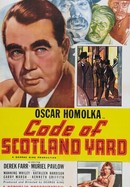 Code of Scotland Yard poster image