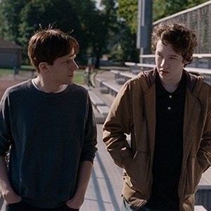 (L-R) Jesse Eisenberg as Jonah and Devin Druid as Conrad in "Louder Than Bombs." photo 16